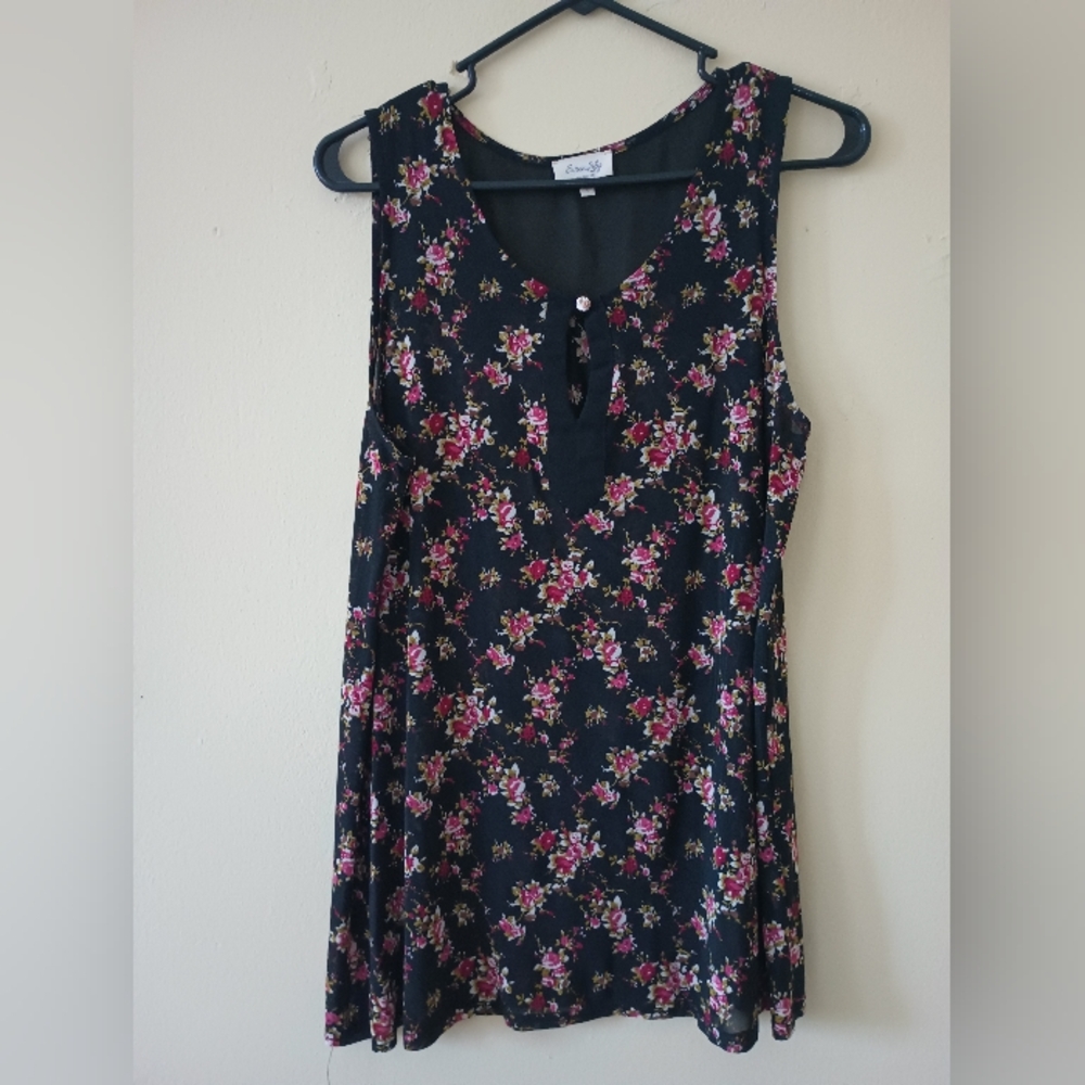 Siren Lily floral blouse